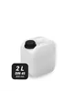 Leerkanister aus HD-PE, DIN 45, natur (2,0 Liter) Produktbild-Vorschau 1