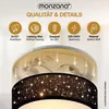 Monzana Lampada da Soffitto Plafoniera Tessuto Ø 38cm Anteprima dell’immagine prodotto 6
