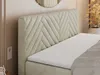 MKS MEBLE Boxspringbett 200x200 mit Bettkasten Matratze H4 Produktbild-Vorschau 2