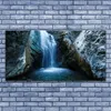 Glasbilder 140x70 Wandbild Druck auf Glas Watterfall Natur Produktbild-Vorschau 2