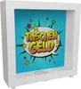 Taschengeld Rahmen Spardose aus Holz im coolen Comic-Look Produktbild-Vorschau 1