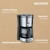 SEVERIN Kaffeemaschine KA 4826 Edelstahl / schwarz Produktbild-Vorschau 19
