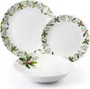Excelsa Geschirrset 18-teiliges Christmas Holly Porzellan Produktbild-Vorschau 1