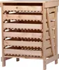 Vorratsregal aus Holz mit herausziehbaren Schubladen Produktbild-Vorschau 1