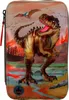 Dino World 12381 3-Fach Federtasche LED Khakibraun Produktbild-Vorschau 2