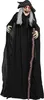 Animierte Gruselhexe Halloween Deko – 183 cm Produktbild-Vorschau 2