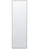 BELIANI Stojace zrkadlo čierne hliníkový rám 50 x 156 cm Náhľad obrázku produktu 4