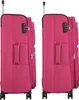 d&n Travel Line 6704 4-Rollen-Trolley 75 cm - pink Produktbild-Vorschau 14