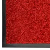 vidaXL Fußmatte Waschbar Rot 60x90 cm Produktbild-Vorschau 2