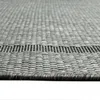 Tappeto classico in sisal con bordo sottile in antracite Anteprima dell’immagine prodotto 4