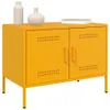 TV-Schrank Senfgelb 68x39x50,5 cm Stahl Produktbild-Vorschau 4
