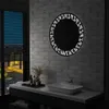 vidaXL Specchio da bagno con LED 80 cm Anteprima dell’immagine prodotto 2