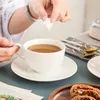 Set de tasses en porcelaine, LOVECASA Tasses à café avec Voir les images du produit 9
