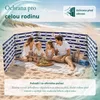 Lantigo Plážová zástěna Kotva v Kruhu 12m | Větrolam Náhled obrázku produktu 4
