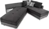Ecksofa-Dauerschläfer Doppelbett Federkern Bettkasten Couch Produktbild-Vorschau 9