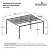 osoltus Terrassendach Veranda freistehend mit Schiebedach 4 Produktbild-Vorschau 3