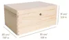 Creative Deco Houten Doos met Sleutel Opberg-Kist, 30 x 20 Productafbeelding-voorbeeld 3