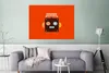 MuchoWow® Poster Roboter - Formen - Gesicht - Orange - Produktbild-Vorschau 5