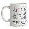 Mr. & Mrs. Panda Kaffeebecher Panda Bester Cousin der Welt Produktbild-Vorschau 3