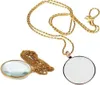 Verk 09070 Lente di ingrandimento su catena 40 mm oro Anteprima dell’immagine prodotto 2