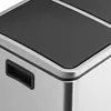 SONGMICS Mülltrenner 2 x 30,0 l silber Produktbild-Vorschau 20