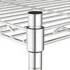 vidaXL Regál s 5 policemi 90x35x180 cm chrom 250 kg Náhled obrázku produktu 5