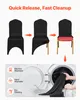 VEVOR 50 pcs Housses de chaises en polyester et Élasthanne Voir les images du produit 5