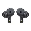 A pair of black LG Tone Free FP9 wireless earbuds are shown against a white background. Produktbild-Vorschau