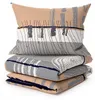 Polybavlněné povlečení PINIA POLY šedé 70x90 + 140x200 Náhled obrázku produktu 3