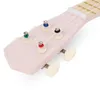 Drewniana gitara dla dzieci - ukulele - kolor różowy Podgląd zdjęcia produktu 7