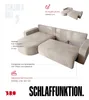 BroMARKT Ecksofa BISK Schlaffunktion Bettkasten L-Form Produktbild-Vorschau 9