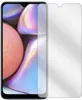A screen protector is placed over a smartphone screen. Produktbild-Vorschau