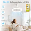 30W Deckenventilator mit Beleuchtung und Fernbedienung, Produktbild-Vorschau 2