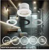 LED Einbauspot Minispot 3W IP54 rund weiß/schwarz/silber Ø Produktbild-Vorschau 6