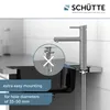 Dřezová baterie SCHÜTTE MASSIVE z masivní nerezové oceli Náhled obrázku produktu 4