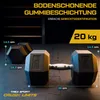 TREX SPORT Hexagon Gusseisen Kurzhantel TX-200RD | 1 Stück Produktbild-Vorschau 2