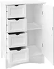 ML-Design kúpeľňová skrinka biela, 55x81x30 cm, kúpeľňová Náhľad obrázku produktu 3
