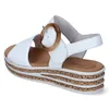 Gabor 44.550 Damen Sandalette - Riemchen Sandalen weiß Produktbild-Vorschau 45