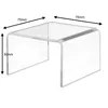 Dekobrücke aus Acrylglas in 75x50x75mm - Zeigis® / Produktbild-Vorschau 3