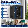 AX Networks 19" Netzwerkschrank 12HE Serverschrank Rack Produktbild-Vorschau 6