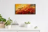 Dekor Leinwand Uhr Wandbilder Quarz 60x30 Gemälde abstrakte Produktbild-Vorschau 3