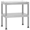vidaXL Stůl pro udírnu 40x28x44,5 cm Pozinkovaná ocel Náhled obrázku produktu 5