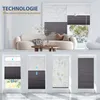 Sekey rolety plisowane bez wiercenia 55×130 cm rolety Podgląd zdjęcia produktu 3