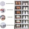 6-stöckige klappbare Schuhboxen , Keine Installation Produktbild-Vorschau 10