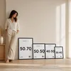 Bilderrahmen 50x70 cm für Fotos und Poster, schwarz, MDF – Produktbild-Vorschau 6