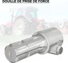 Vývodový hriadeľ, PTO 175 mm puzdro s drážkovaným uložením Náhľad obrázku produktu 8