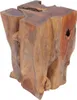 vidaXL Hocker Massivholz Teak Produktbild-Vorschau 3