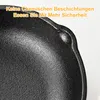 Pfanne Gusseisen,15 cm Durchmesser,beschichtete Gusseiserne Produktbild-Vorschau 7