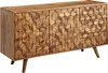 Příborník 138x76x45 cm příborník z masivního dřeva sheesham Náhled obrázku produktu 1