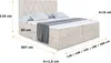 ALTDECOR Boxspringbett mit Matratze und Lattenrost  - Produktbild-Vorschau 5